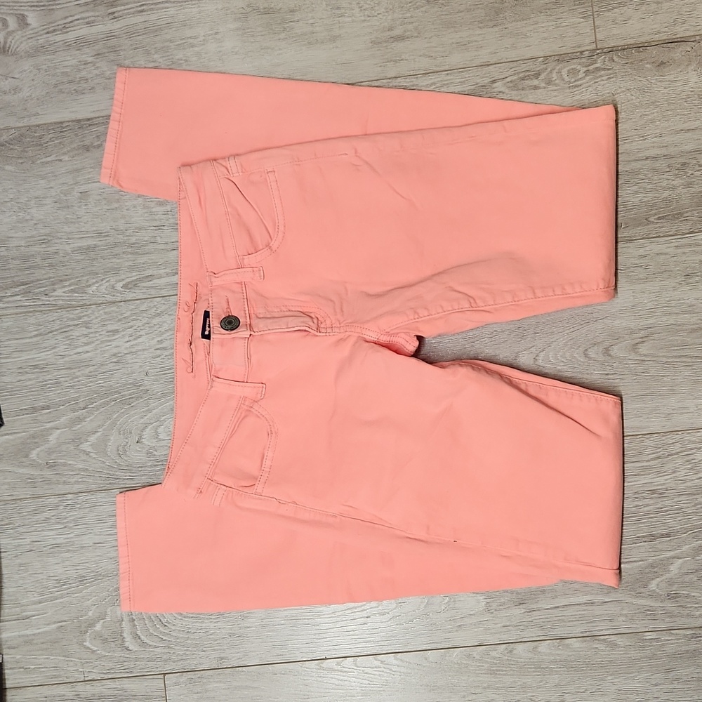 American Eagle coral jeggings 0